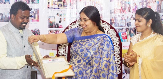 Ex-vice chancellor Veena E Gayathri Opening a diploma and certificate Course Catlock